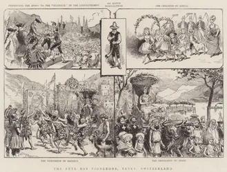 The Fete des Vignerons, Vevey, Switzerland